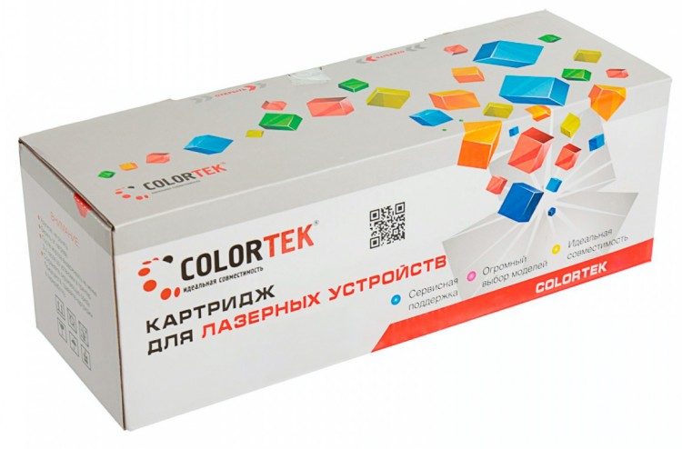 Лазерный картридж Colortek C-41963007 (C7100/ 7500) Cyan для принтеров Oki C7100, голубой, 10000 к.